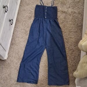 Stylish Blue Women's Jumpsuit